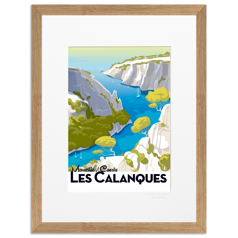 CALANQUES - 30X40 CM
