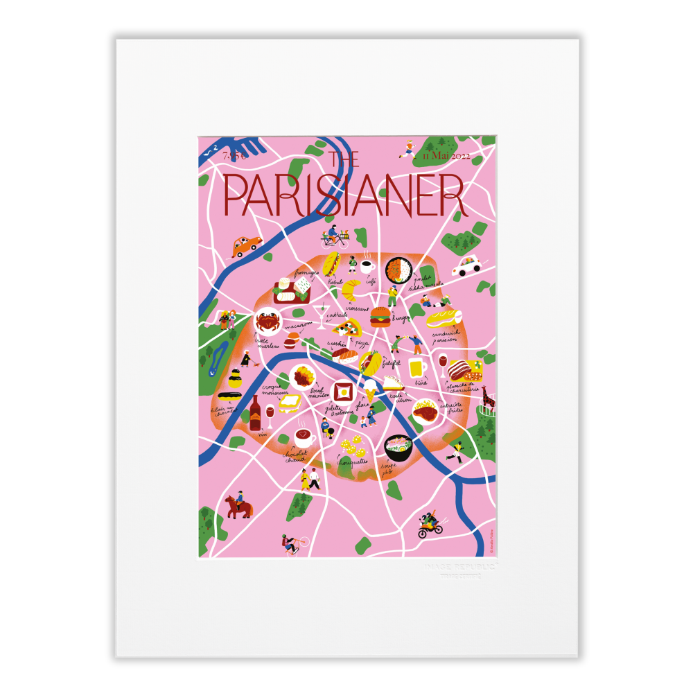 POSTER 30/40 PARISIANER FALIERE