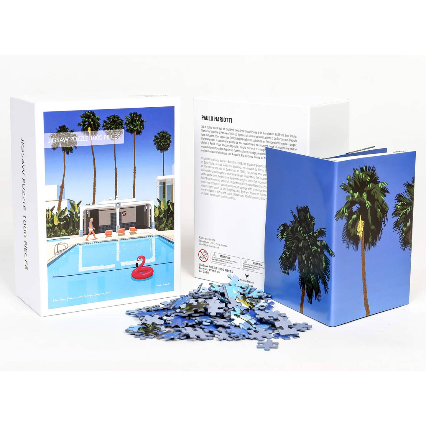 PUZZLE 1000 PIECES PAULO MARIOTTI PALM SPRINGS