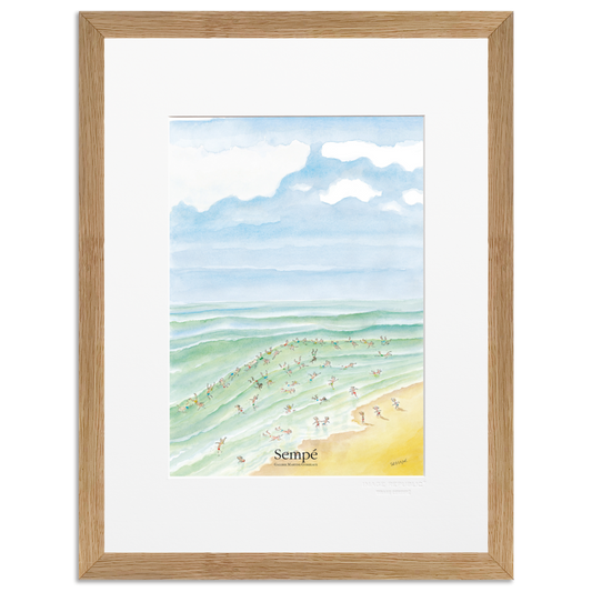 BAIGNADE - 30X40 CM